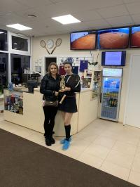 Серебряная призёрка Дмитриева Наталья